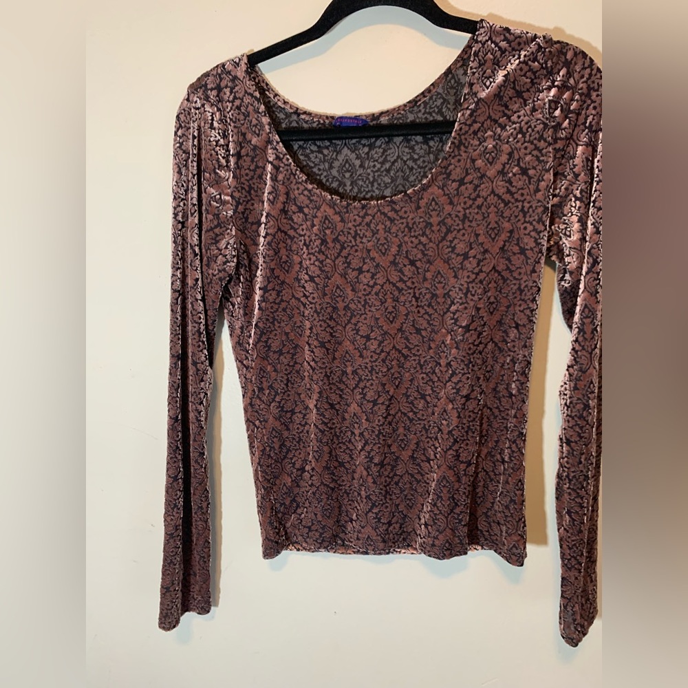 Aeropostale Womens Sweater Scoop Neck Long Sleeve Knit Sz Large